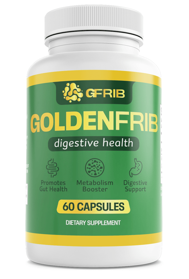 GoldenFrib Digestive Health Support Dietary Supplement 60 Capsules — photo 1