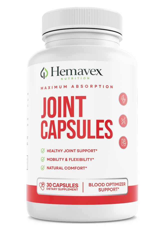 HemaVex Joint Capsules Joint Health Support Dietary Supplement 30 Capsules — photo 1