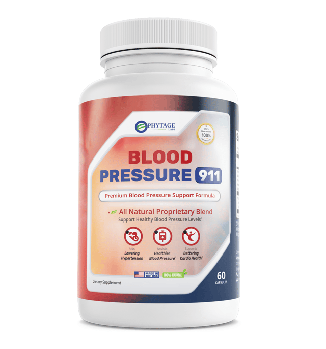 Phytage Labs Blood Pressure Health Support Dietary Supplement 60 Capsules — photo 1