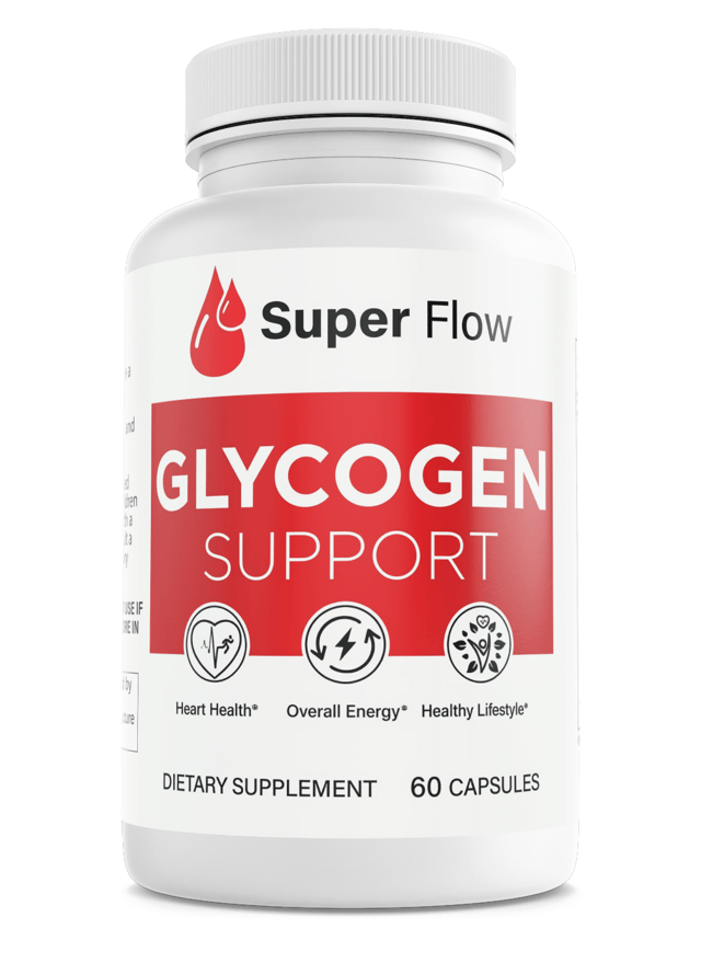 Super Flow Glycogen Support Blood Health Dietary Supplement 60 Capsules — photo 1