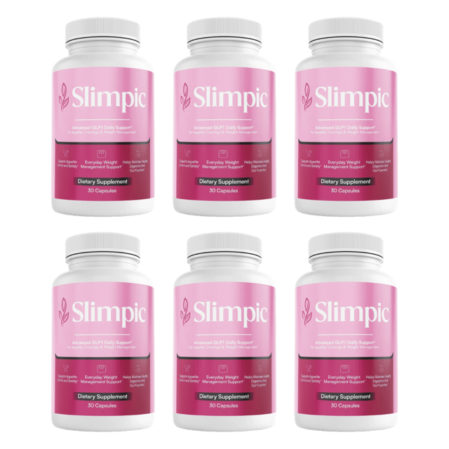 SlimPic Advanced Daily Health Support Dietary Supplement 30 Capsules Bundle of 6 — photo 1
