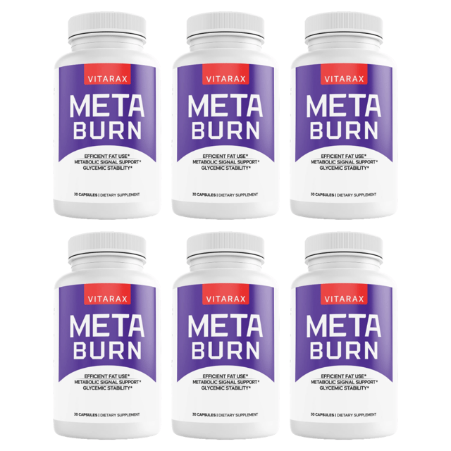 Meta Burn Metabolism Health Support Dietary Supplement 30 Capsules Bundle of 6 — photo 1