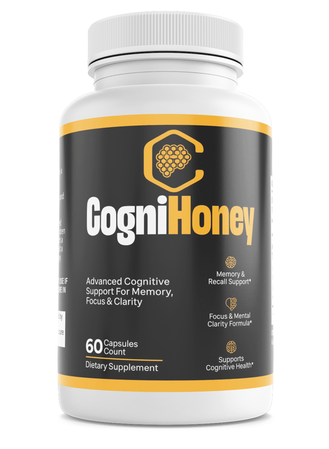 CogniHoney Cognitive Memory Focus Support Dietary Supplement 60 Capsules — photo 1