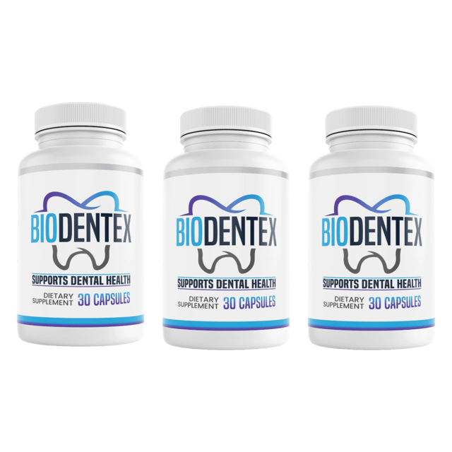 Bio Dentex Dental Health Support Dietary Supplement 30 Capsules (Bundle of 3) — photo 1