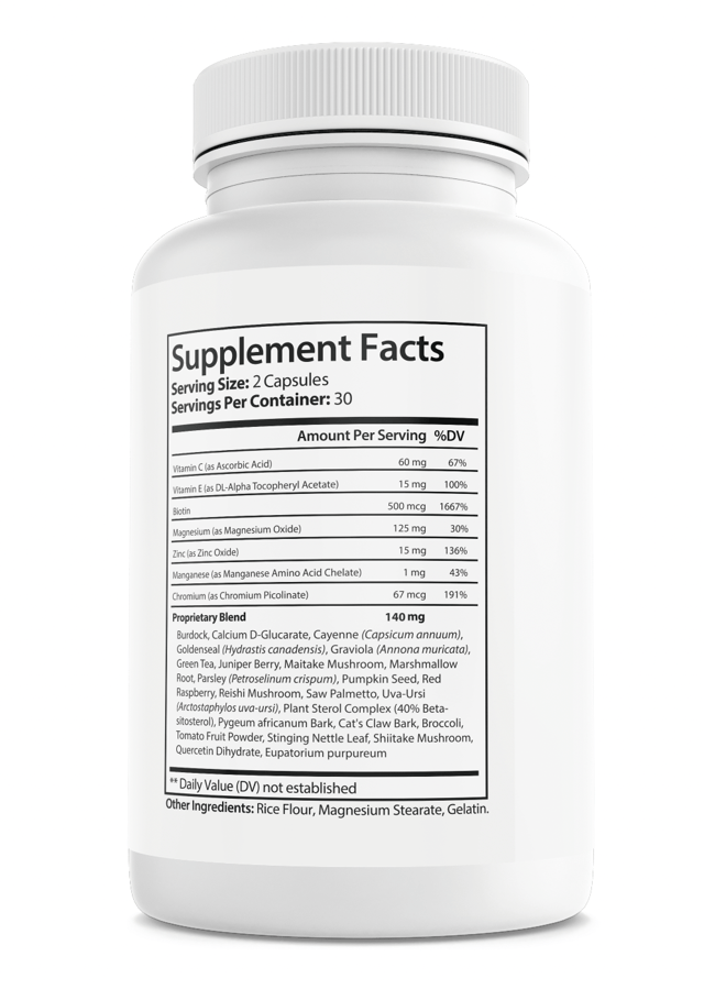 ProstaSlim Prostate Health Support Prosta Slim Dietary Supplement 60 Capsules — photo 2