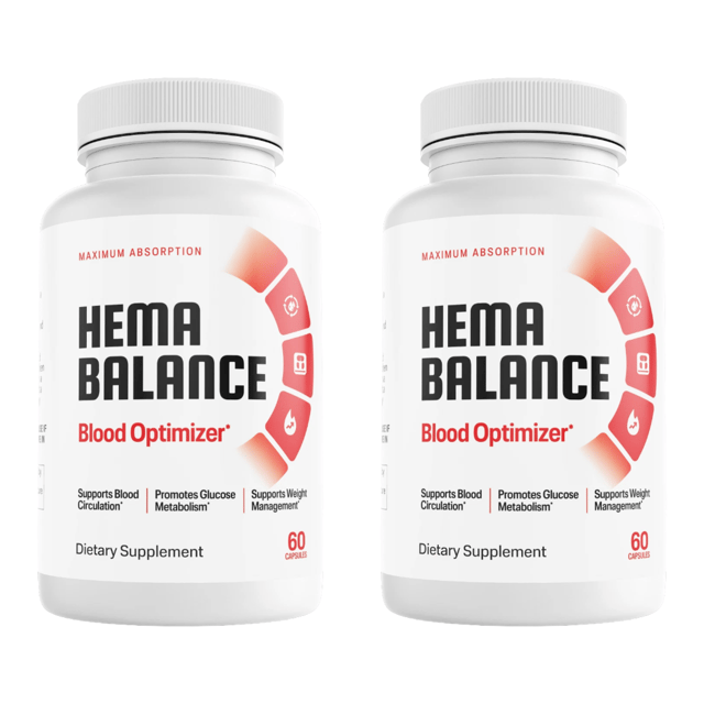 Hema Balance Blood Health Support Dietary Supplement 60 Capsules Bundle of 2 — photo 1