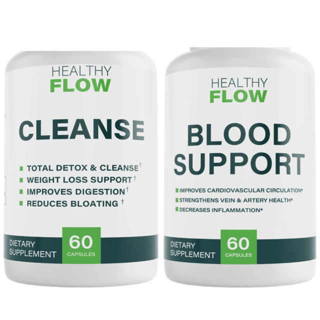 Healthy Flow Blood Support and Cleanse Essential Care Combo Package — photo 1