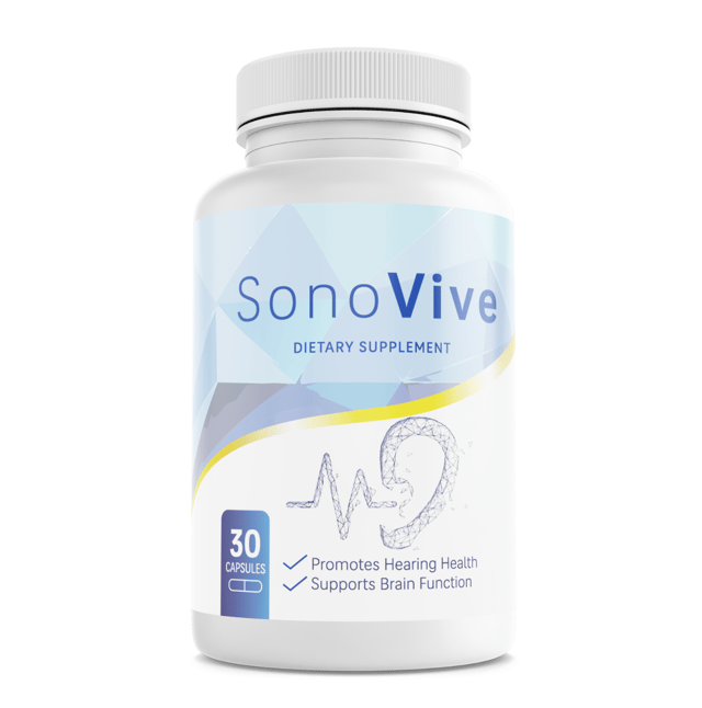 Sonovive Hearing Supplement Supports Brain Function Hearing Health 30 Capsules — photo 1