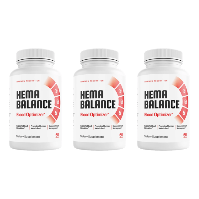 Hema Balance Blood Health Support Dietary Supplement 60 Capsules Bundle of 3 — photo 1