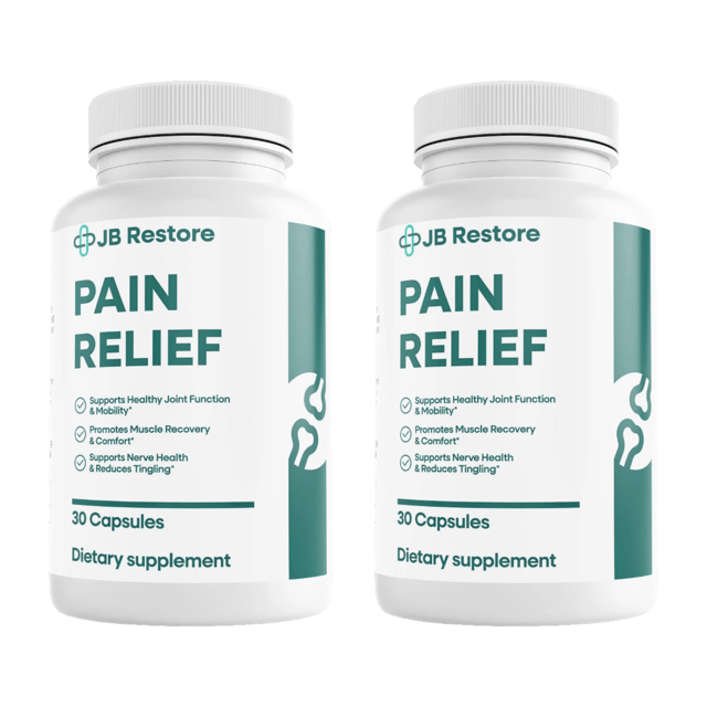 JB Restore Pain Relief Joint Function Support Supplement 30 Capsules Bundle of 2 — photo 1