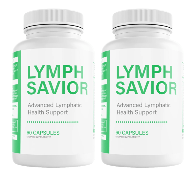 2 Pack Lymph Savior Lymphatic Health Support Dietary Supplement 60 Capsules — photo 1
