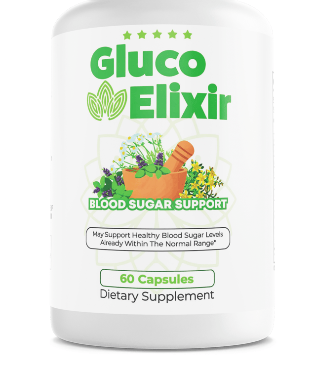 Gluco Elixer Blood Health Support Formula Dietary Supplement 60 Capsules — photo 1