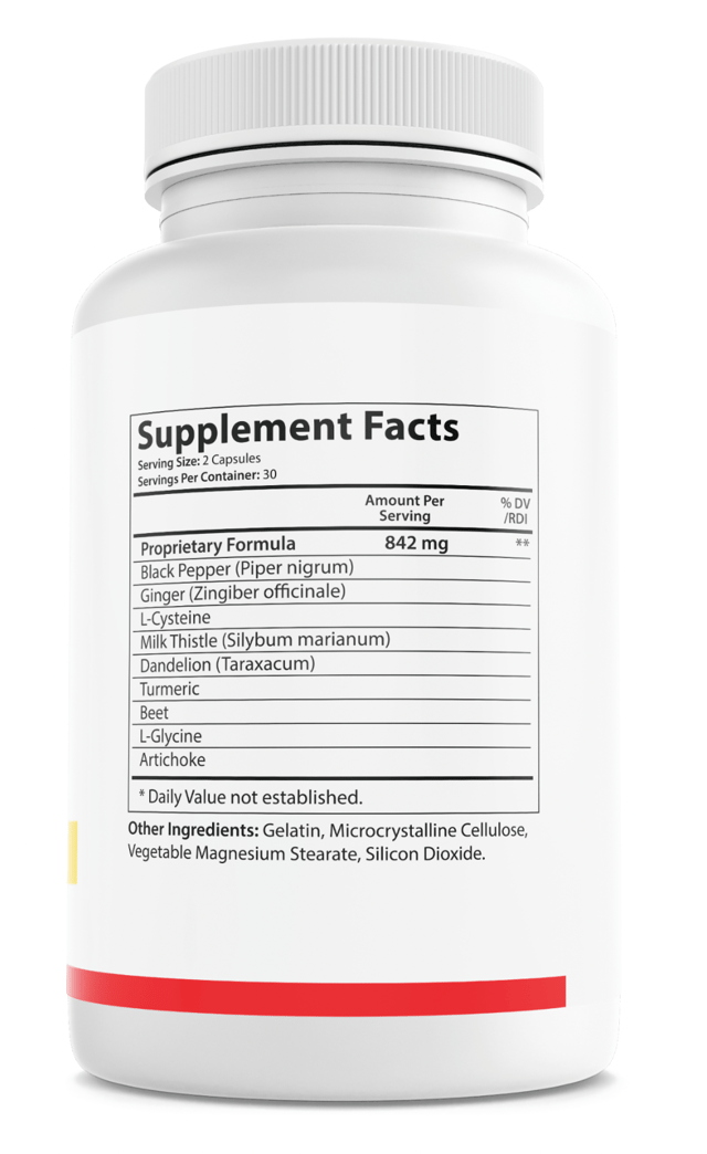 Hepato Burn Liver Health Support Dietary Supplement 60 Capsules — photo 2