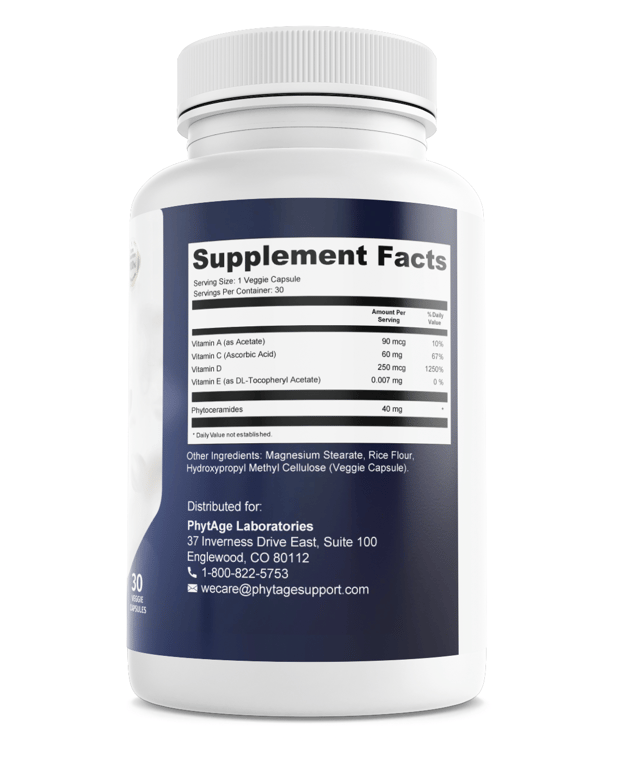 Phytage Labs Phytage Plus Skin Support Dietary Supplement 30 Capsules — photo 2