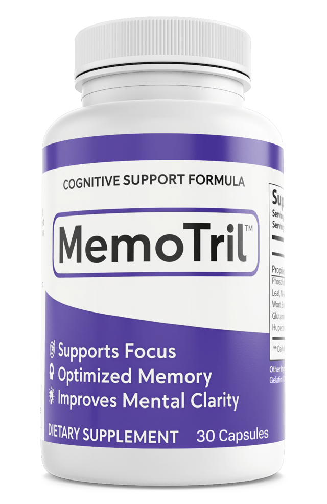 MemoTril Advanced Mind Cognitive Support Dietary Supplement 30 Capsules — photo 1