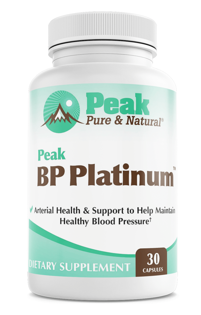 Peak BP Platinum Peak Pure Natural Dietary Supplement 30 Capsules — photo 1