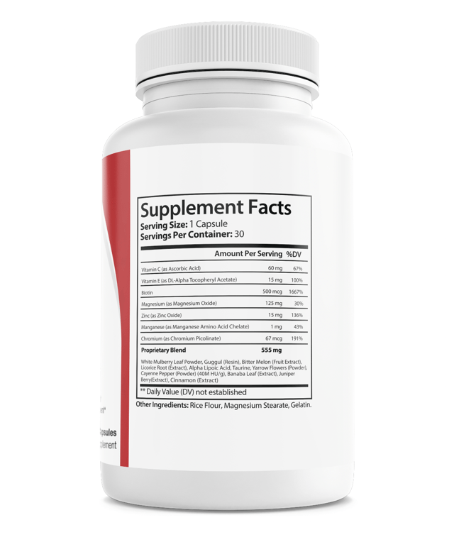 GlycoSync Blood Health Support Dietary Supplement 30 Capsules Bundle of 6 — photo 2