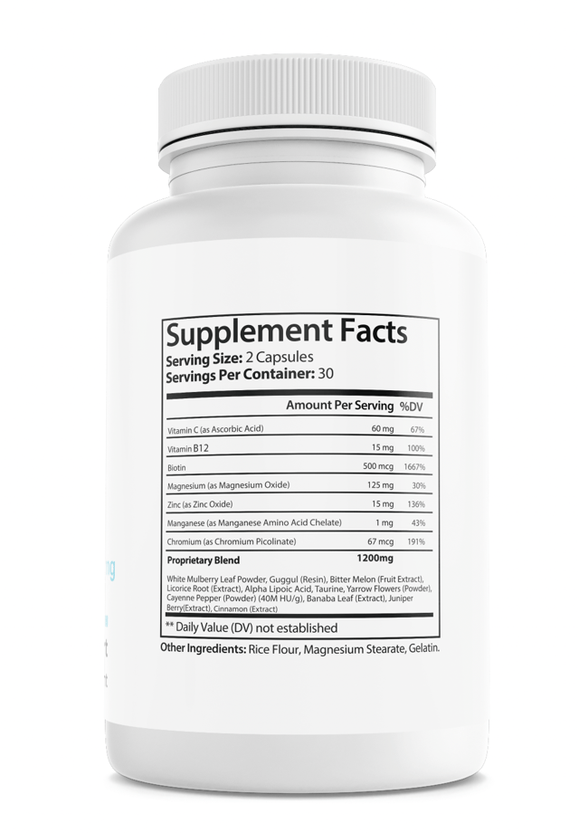 GlucoSera Blood Health Support Dietary Supplement 60 Capsules — photo 2
