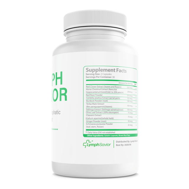 Lymph Savior Advanced Lymphatic Health Support Dietary Supplement 60 Capsules — photo 2