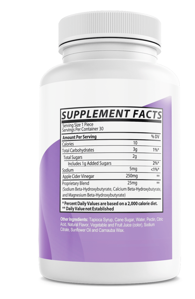 Trim Labs Dietary Apple Cider Vinegar Dietary Supplement 30 Gummies — photo 2