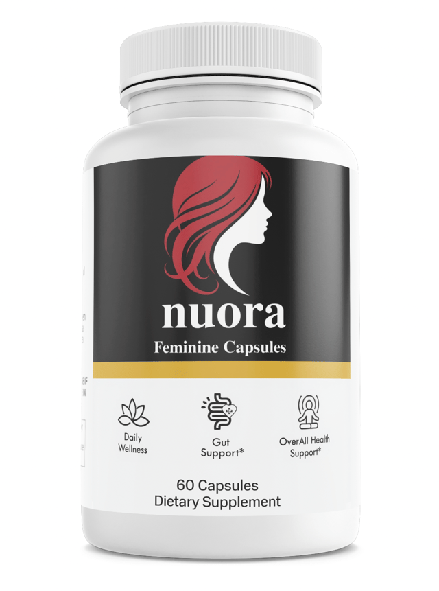 Nuora Gut and Feminine Health Support Dietary Supplement 60 Capsules — photo 1