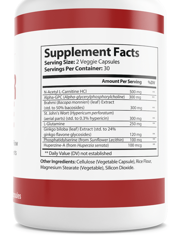 Power Pulse Advanced Mind Memory Cognitive Support Supplement 60 Capsules — photo 2