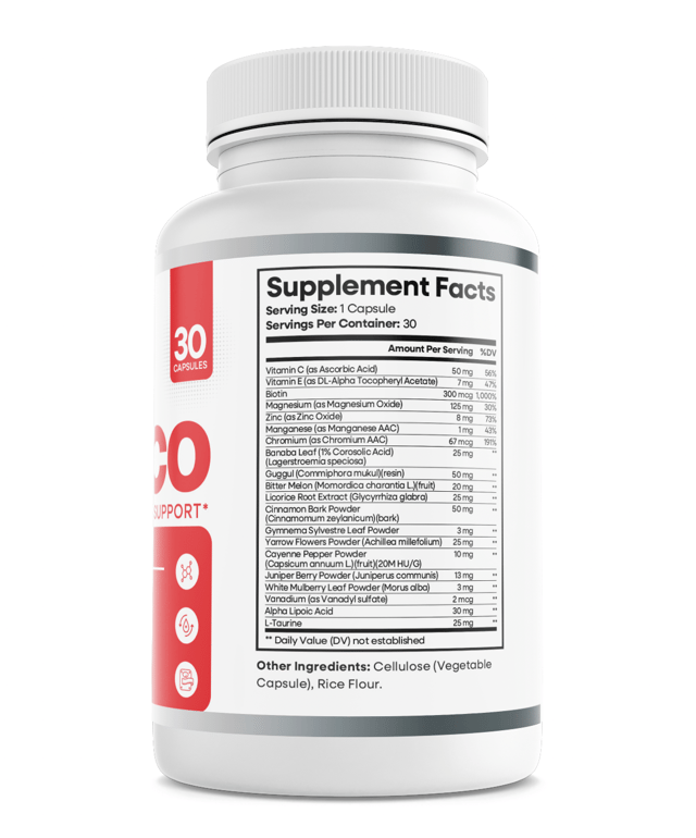 Hemo NEXA Gluco Blood Health Support Dietary Supplement 30 Capsules Bundle of 8 — photo 2
