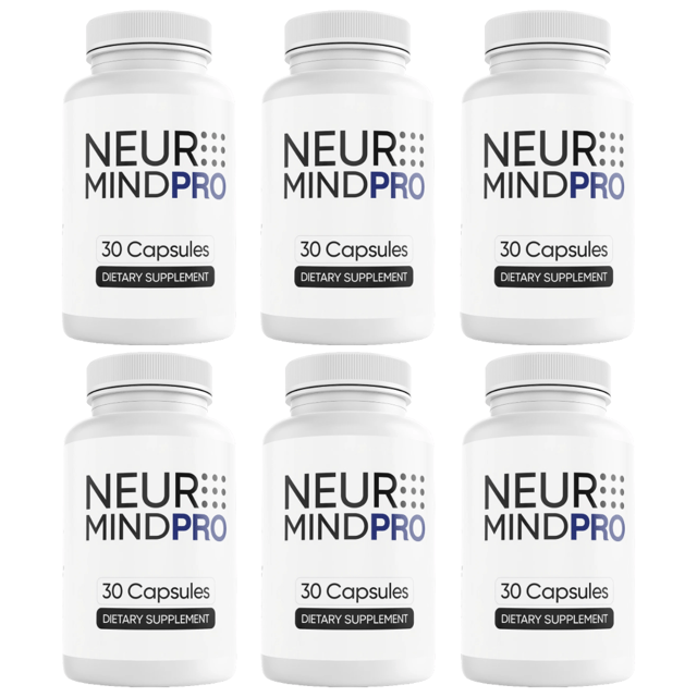 Neuro MindPro Memory Cognitive Health Support Supplement 30 Capsules Bundle of 6 — photo 1