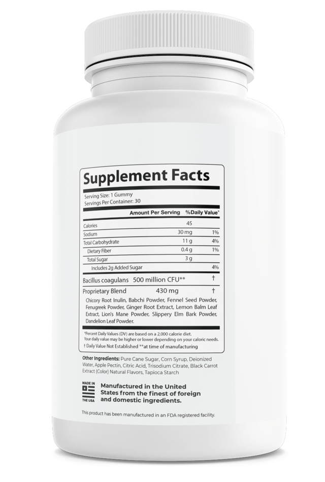 Prime Biome Dietary Supplement 30 Gummies — photo 2
