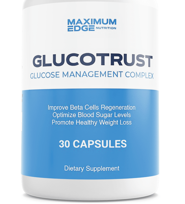 Glucotrust Blood Health Support Supplement By Maximum Edge 30 Capsules — photo 1