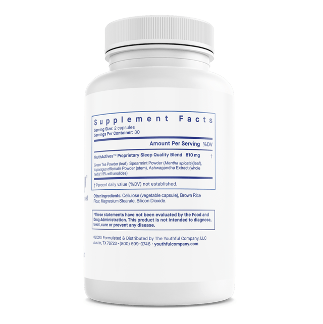 Youthful Sleep Dietary Supplement 60 Capsules — photo 2