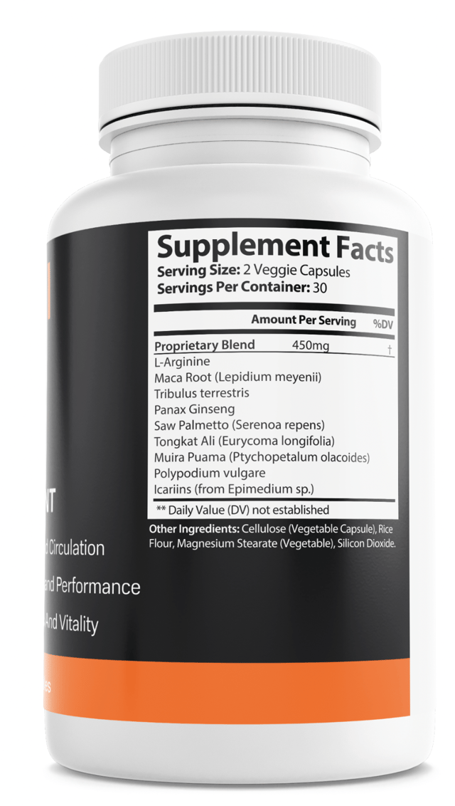 BioXCell Male Health Blood Support Vitality Dietary Supplement 60 Capsules — photo 2