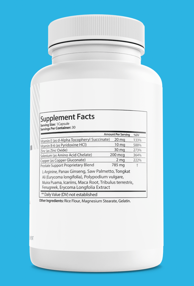 Primo Boost XL Mens Health Supplement Supports Energy and Endurance 30 Capsules — photo 2