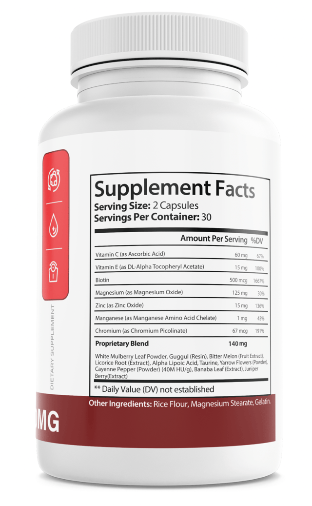 Glyco Thrive Blood Health Support GlycoThrive Dietary Supplement 60 Capsules — photo 2