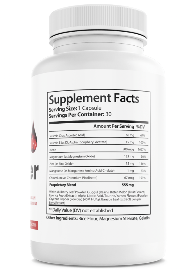 Sugar Control Max Glyco Optimizer Dietary Supplement 30 Capsules — photo 2