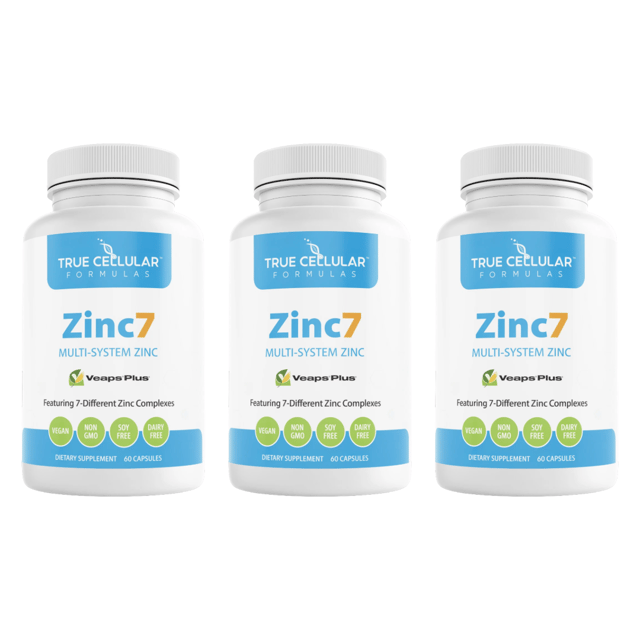 Zinc7  Dietary Supplement 60 Capsules Bundle of 3 — photo 1