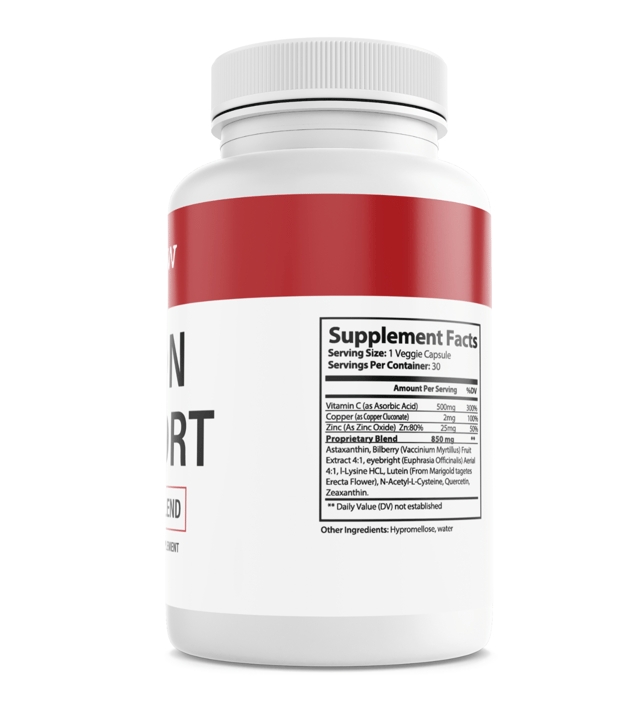 Vitaflow Vision Support Dietary Supplement 30 Capsules — photo 2