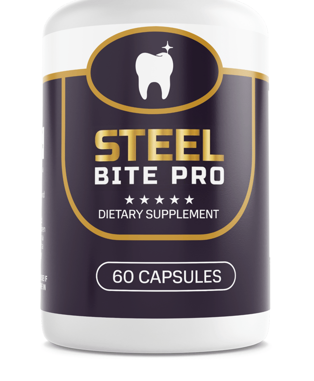 Steel Bite Pro Teeth & Gum Support Dietary Supplement 60 Capsules — photo 1