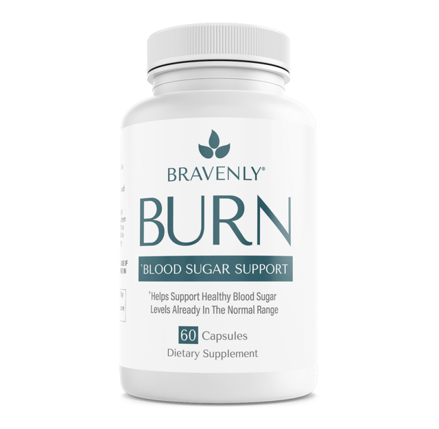 Bravenly Burn Blood Sugar Health Support Dietary Supplement 60 Capsules — photo 1