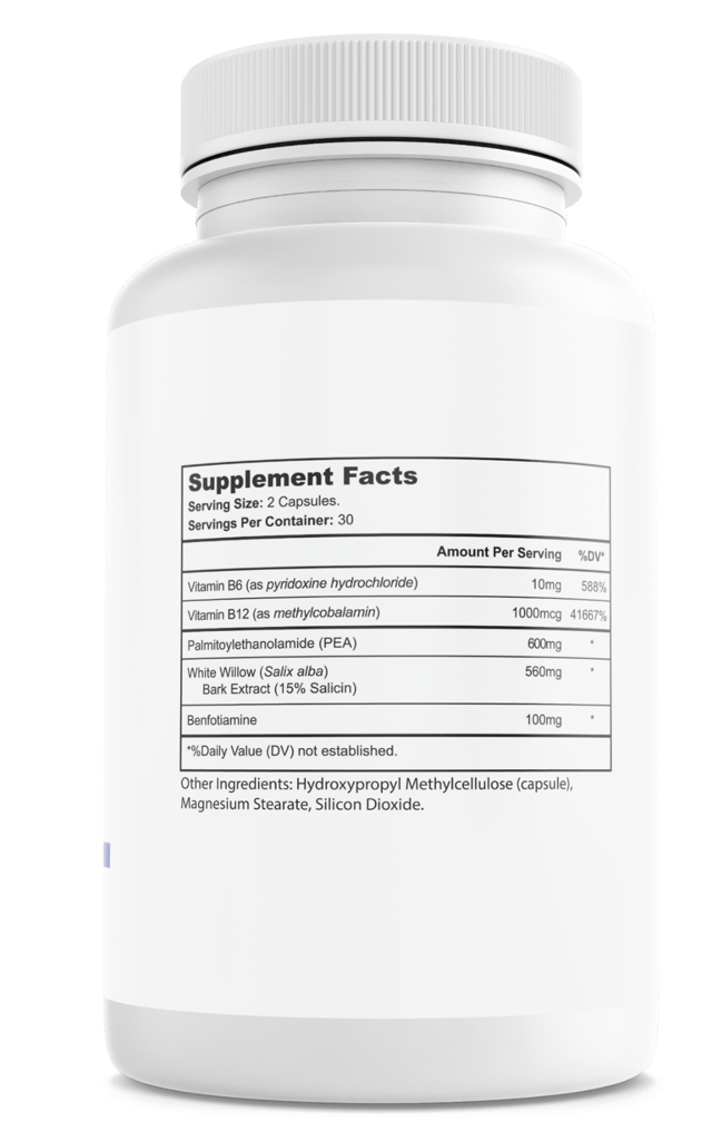 Bright Naturals Nerve Restore Dietary Supplement 60 Capsules — photo 2