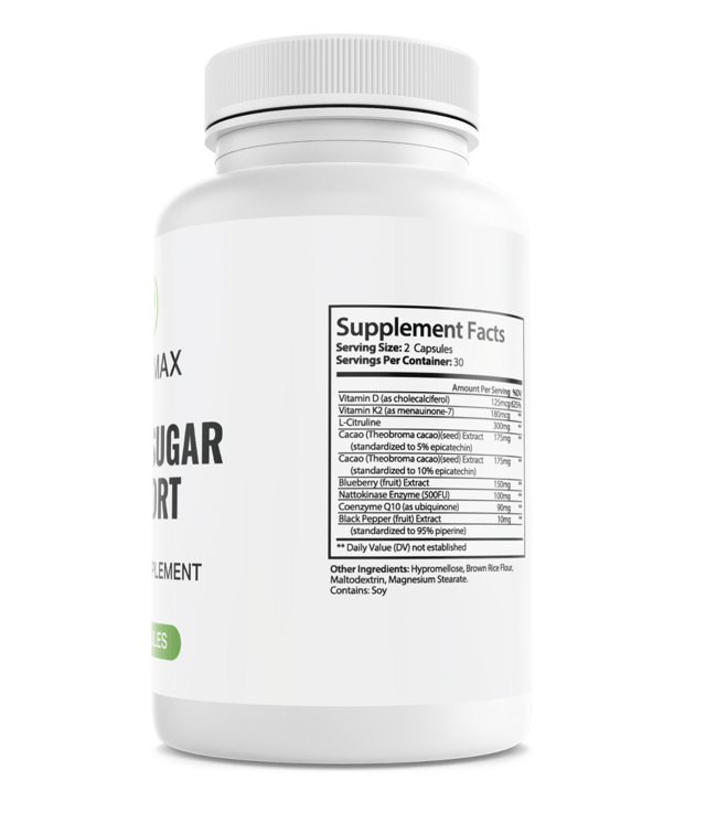 Glycomax Blood Sugar Support Dietary Supplement 60 Capsules — photo 2