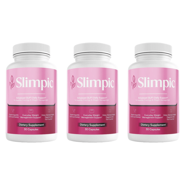 SlimPic Advanced Daily Health Support Dietary Supplement 30 Capsules Bundle of 3 — photo 1