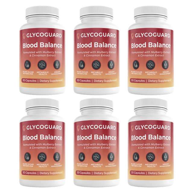 GlycoGuard Blood Health Support Mulberry Cinnamon 30 Capsules (Bundle of 6) — photo 1