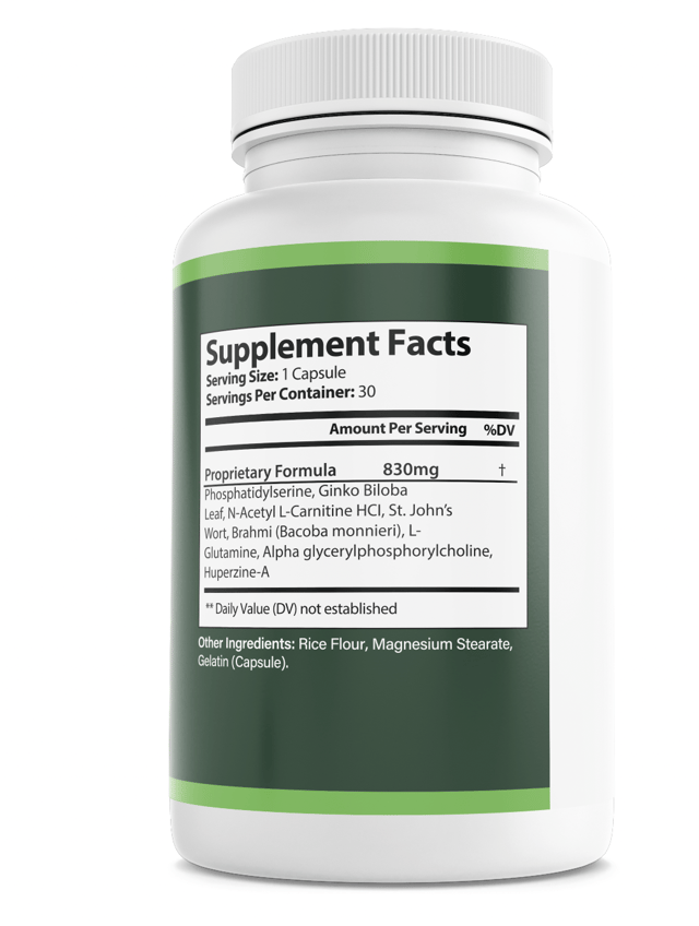 Brain Mary Mind Memory Cognitive Advanced Support BrainMary 30 Capsules — photo 2