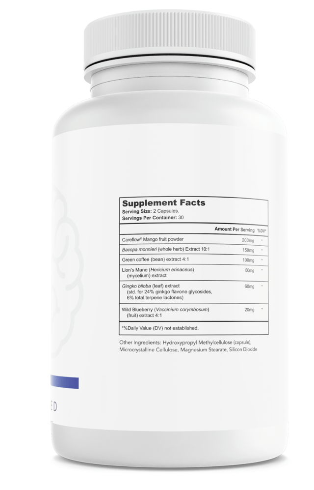 Bright Naturals Mind Renew Dietary Supplement 60 Capsules — photo 2