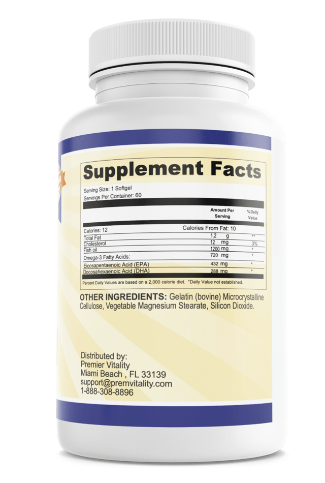 Fish Oil Essential Advanced Fish Oil Formula Dietary Supplement 60 Capsules — photo 2