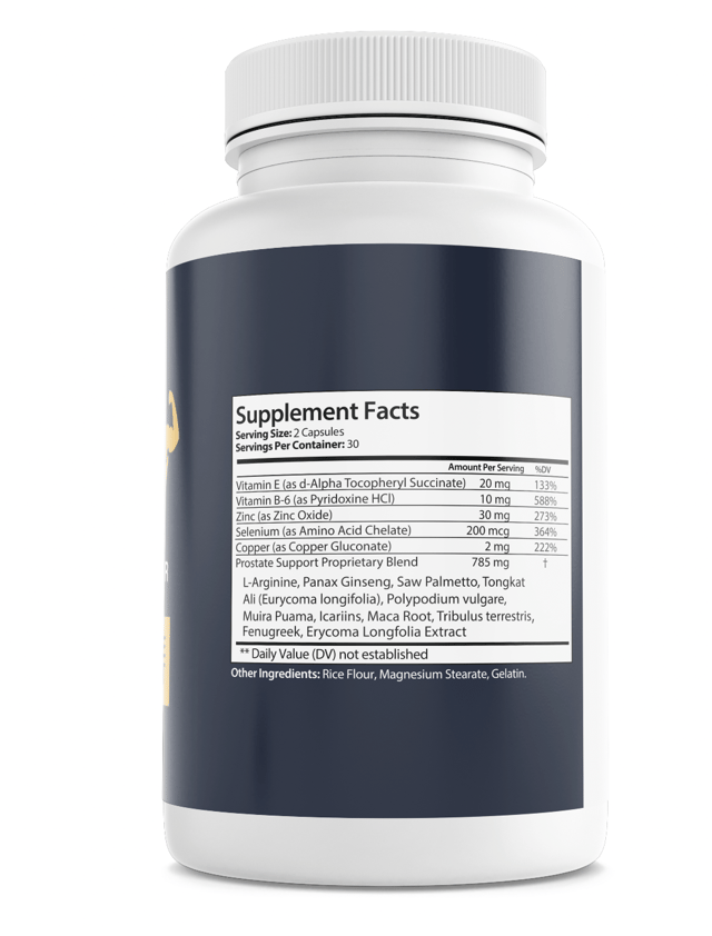 Power Up Mens Health Peak Performance Vitality Support 60 Capsules (Bundle of 2) — photo 2