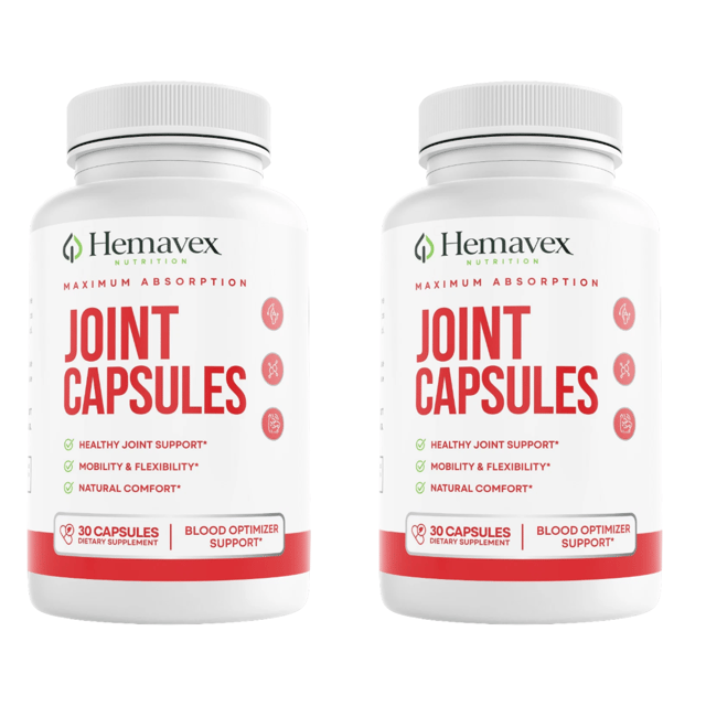 HemaVex Joint Health Support Dietary Supplement 30 Capsules (Bundle of 2) — photo 1