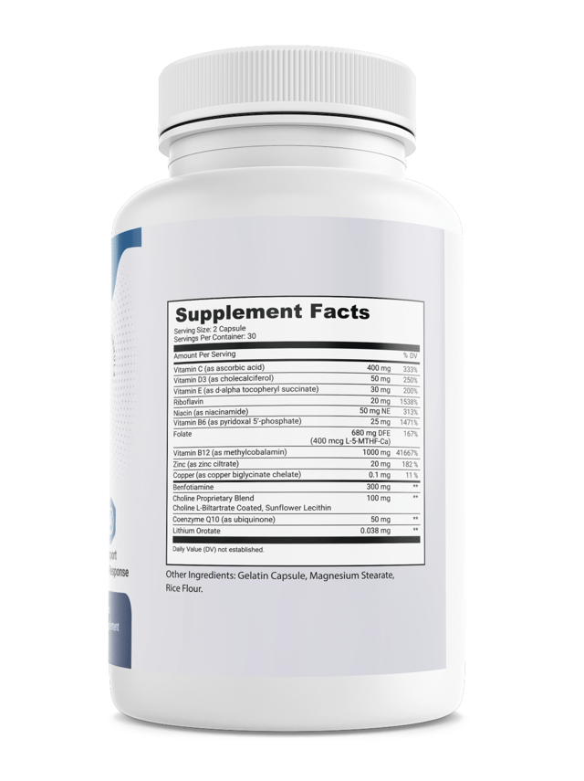Neuro Genica Supports Nerve Health Dietary Supplement 60 Capsules — photo 2