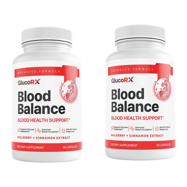 GlucoRX Blood Balance Blood Health Support Gluco RX 30 Capsules (Bundle of 2) — photo 1